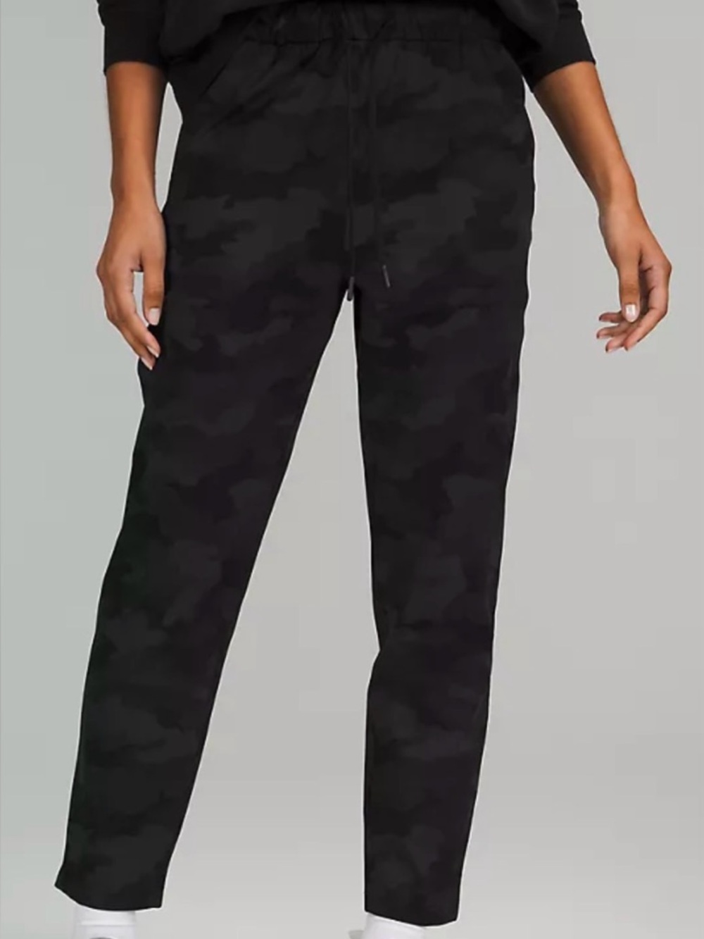 Stretch High Rise Pants 7/8 length